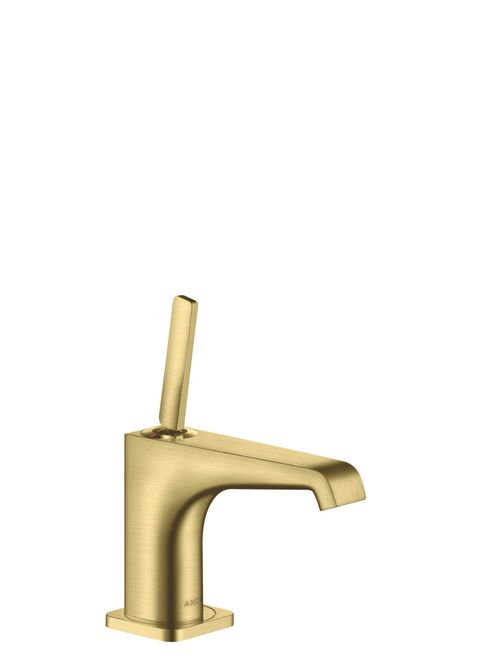 AXOR-HG-AXOR-Citterio-E-Einhebel-Waschtischmischer-90-mit-Pingriff-fuer-Handwaschbecken-mit-Ablaufgarnitur-Brushed-Brass-36102950 gallery number 1